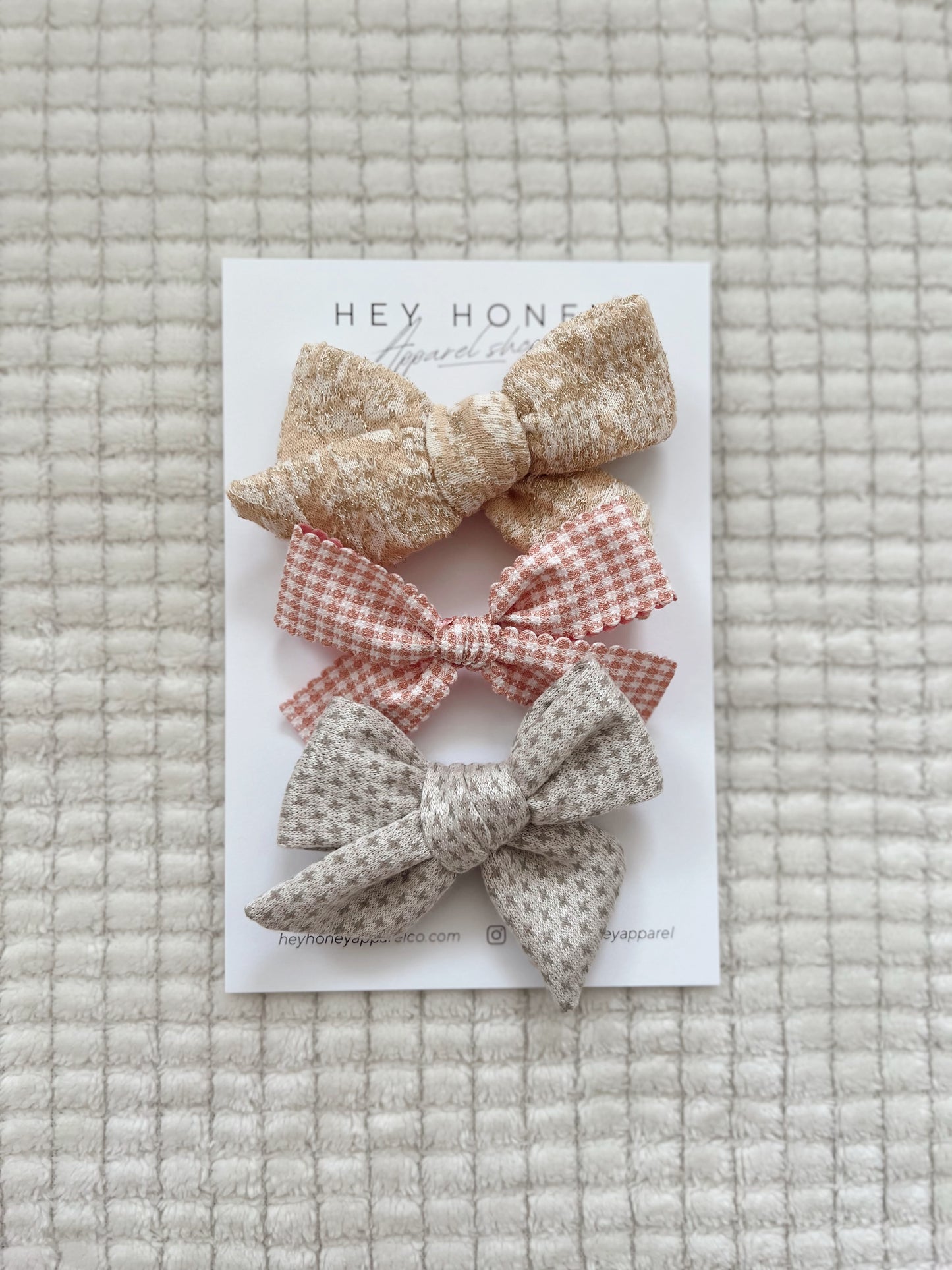 January Bow Set