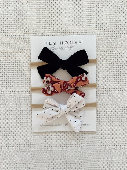 October Bow Set