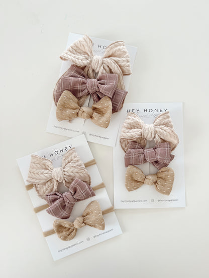 September Bow Set