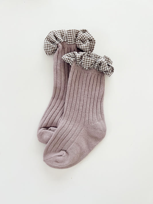 Florence Socks in Lavender