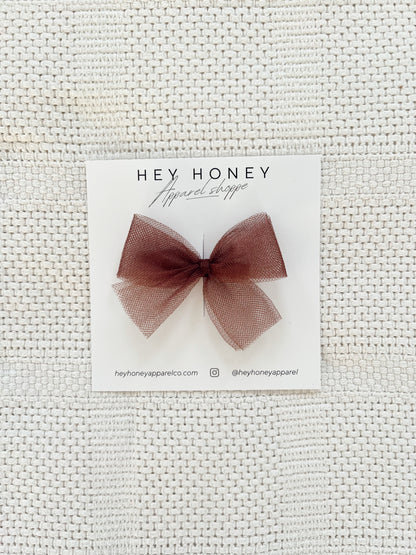 Bryn Tulle Bow